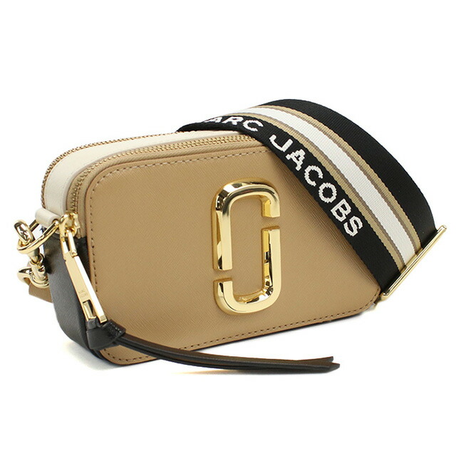 マーク・ジェイコブス 斜め掛け ショルダーバッグ レディース MARC JACOBS THE SNAPSHOT ベトナム 2S3HCR500H03 CAMEL MULTI ブラウン系 マルチカラー バッグ 斜めがけ ブランド 高級 おしゃれ プレゼント 女性 実用的 かわいい