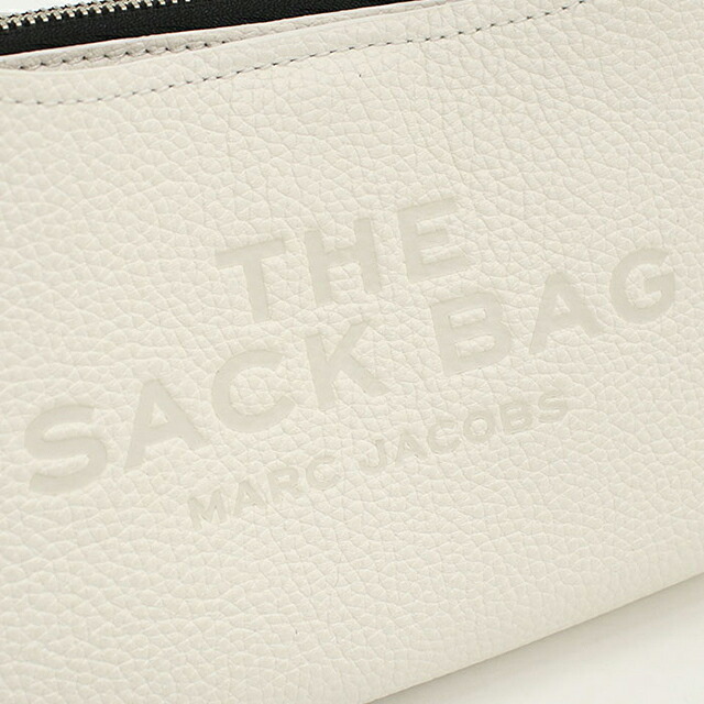 マークジェイコブス ハンドバッグ レディース ブランド MARC JACOBS THE MINI SACK レザー 2F3HSH020H01 ホワイト 軽量 小さめ 手提げ 高級 おしゃれ プレゼント 女性 実用的 かわいい