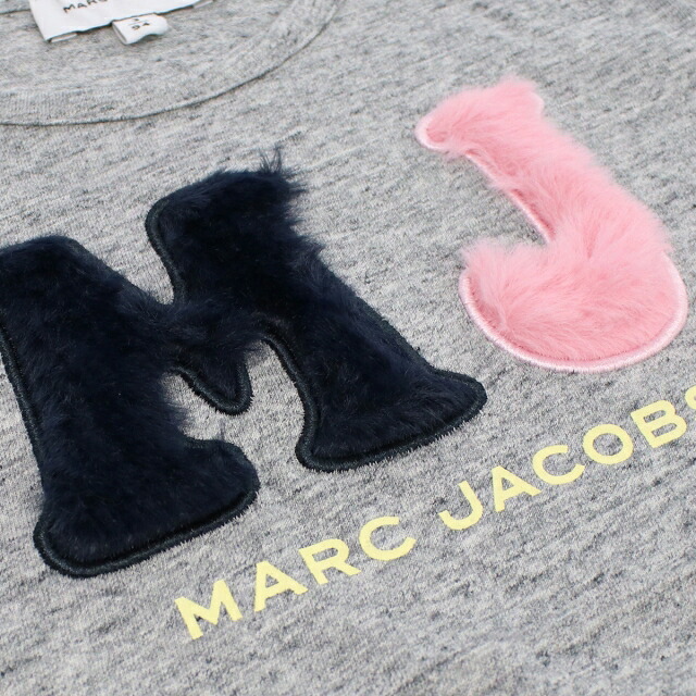 子供服 キッズ 女の子 男の子 高級 ブランド 出産祝い ギフト おしゃれ マークジェイコブス Tシャツ ベビー MARC JACOBS W15623 CHINE GREY グレー系 ウェア 選べるモデル