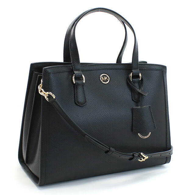 マイケル・コース トートバッグ レディース MICHAEL KORS CHANTAL レザー バングラデシュ 30F2G7CS2T BLACK ブラック バッグ 軽量 手提げ ブランド 高級 おしゃれ プレゼント 女性 実用的 かわいい