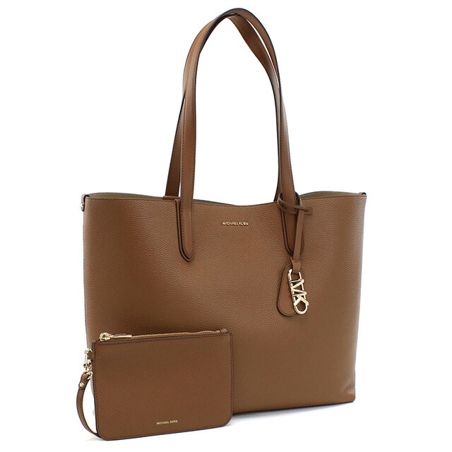 マイケル・コース トートバッグ レディース MICHAEL KORS ELIZA レザー バングラデシュ 30F3GZAT4T LUGGAGE ブラウン系 バッグ 軽量 手提げ ブランド 高級 おしゃれ プレゼント 女性 実用的 かわいい