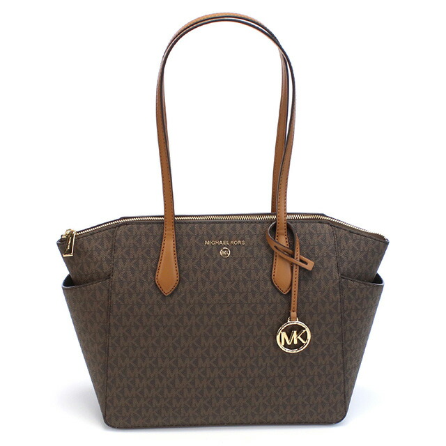 マイケルコース トートバッグ レディース ブランド MICHAEL KORS MARILYN 30S2G6AT2B ブラウン バッグ 軽量 手提げ 高級 おしゃれ プレゼント 女性 実用的 かわいい