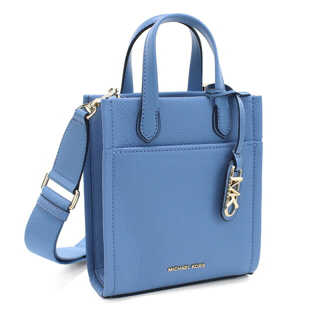 マイケル・コース ハンドバッグ レディース MICHAEL KORS GIGI レザー インドネシア 32R4G3GC4L FRENCH BLUE ブルー系 バッグ 軽量 小さめ 手提げ ブランド 高級 おしゃれ プレゼント 女性 実用的 かわいい