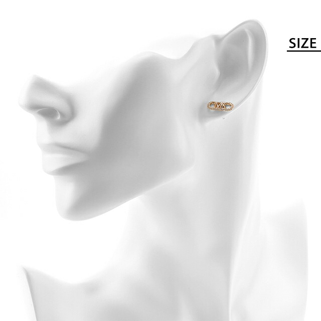 マイケル・コース ピアス レディース ブランド MICHAEL KORS スターリングシルバー キュービックジルコニア スタッド 両耳用 MKC1657CZ791 ローズゴールド アクセサリー