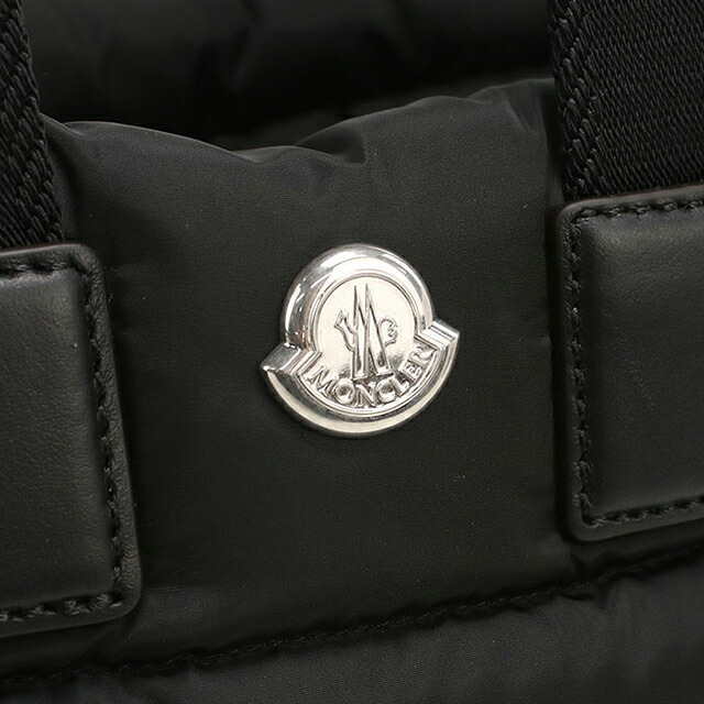 モンクレール ハンドバッグ レディース ブランド MONCLER 5L00004 ブラック 軽量 小さめ 手提げ 高級 おしゃれ プレゼント 女性 実用的 かわいい