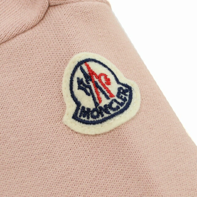 子供服 キッズ 女の子 男の子 高級 ブランド 出産祝い ギフト おしゃれ モンクレール スウェット ベビー MONCLER トルコ 8I00009 ピンク系 ウェア 選べるモデル