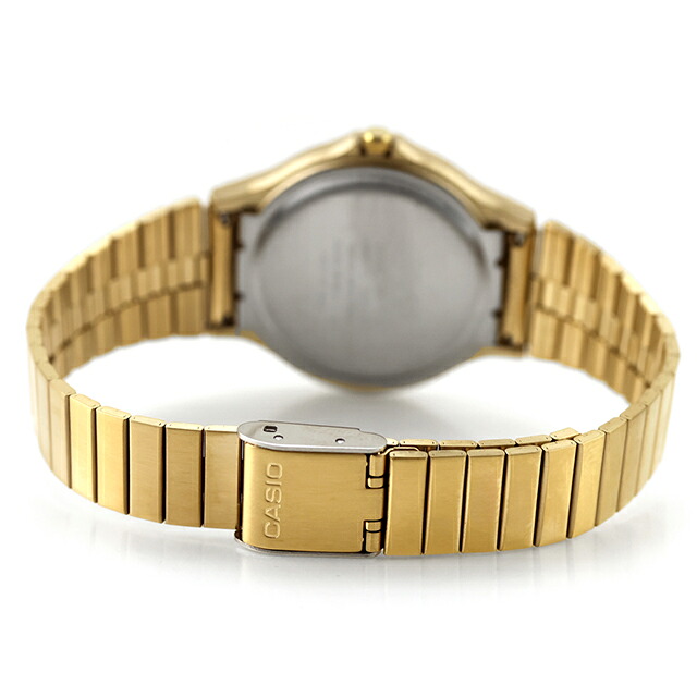 カシオ チープカシオ CASIO STANDARD クォーツ 電池式 MQ-24GA-1A ユニセックス チプカシ メンズ レディース 腕時計 ブランド アナログ ブラック ゴールド 黒 おしゃれ 防水 かわいい プレゼント 実用的