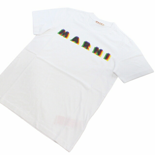 マルニ Tシャツ メンズ MARNI コットン100% ポルトガル HUMU0198PE ホワイト系 ファッション 選べるモデル プレゼント 実用的