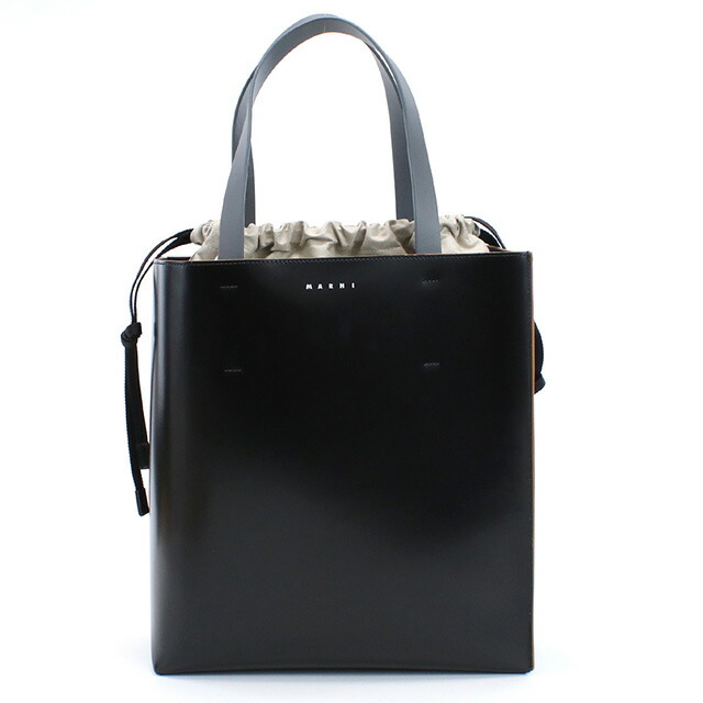 マルニ トートバッグ レディース ブランド MARNI レザー イタリア SHMPV02Y02 ブラック マルチカラー バッグ 軽量 手提げ 高級 おしゃれ プレゼント 女性 実用的 かわいい
