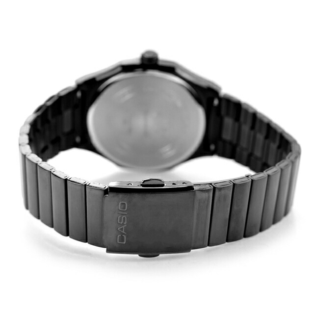 カシオ チープカシオ CASIO クォーツ 電池式 MTP-E735B-7AV スタンダード 海外モデル ユニセックス チプカシ メンズ レディース 腕時計 シンプル ブランド カシオ casio アナログ シルバー ブラック 黒 おしゃれ 防水 かわいい プレゼント 学生 受験生 受験用 試験用