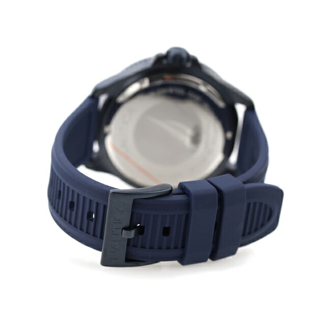 ノーティカ エヌシーティー ウィンドローズ クオーツ 腕時計 メンズ NAUTICA NAPWRS401 アナログ ブラック ネイビー 黒 ブランド おしゃれ 防水 プレゼント 男性 実用的