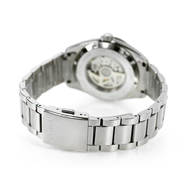 シチズン コレクション メカニカル 自動巻き NB1050-59A 腕時計 メンズ シルバー CITIZEN COLLECTION ブランド おしゃれ 防水 プレゼント 男性 実用的