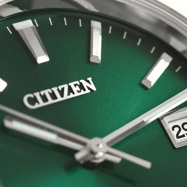 シチズン コレクション 自動巻き 腕時計 ブランド メンズ CITIZEN COLLECTION NB1051-56W アナログ 松葉色 おしゃれ 防水 プレゼント 男性 実用的