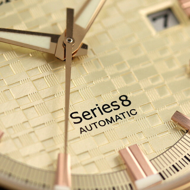 シチズン シリーズ8 メカニカル 831 自動巻き 腕時計 メンズ CITIZEN Series 8 NB6059-57P アナログ ゴールド 日本製 高級 ブランド おしゃれ 防水 文字盤 大きい プレゼント 男性 実用的