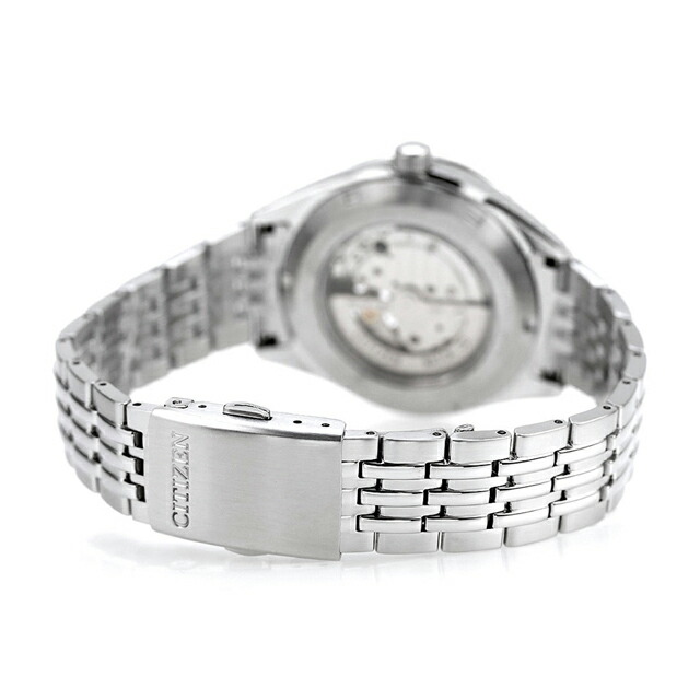 シチズン コレクション メカニカル クラシックオープンハート 自動巻き 腕時計 メンズ オープンハート CITIZEN COLLECTION NH9110-90L アナログ ブルー 日本製 ブランド おしゃれ 防水 プレゼント 男性 実用的