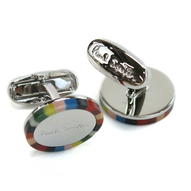 ポール・スミス カフス メンズ ブランド Paul Smith M1ACUFF シルバー系 マルチカラー 小物