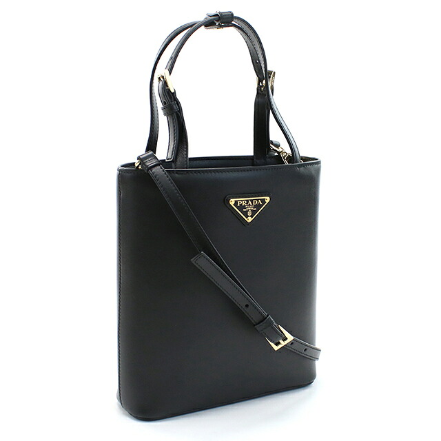 プラダ トートバッグ レディース ブランド PRADA 1BA401 ブラック 軽量 手提げ 高級 おしゃれ プレゼント 女性 実用的 かわいい