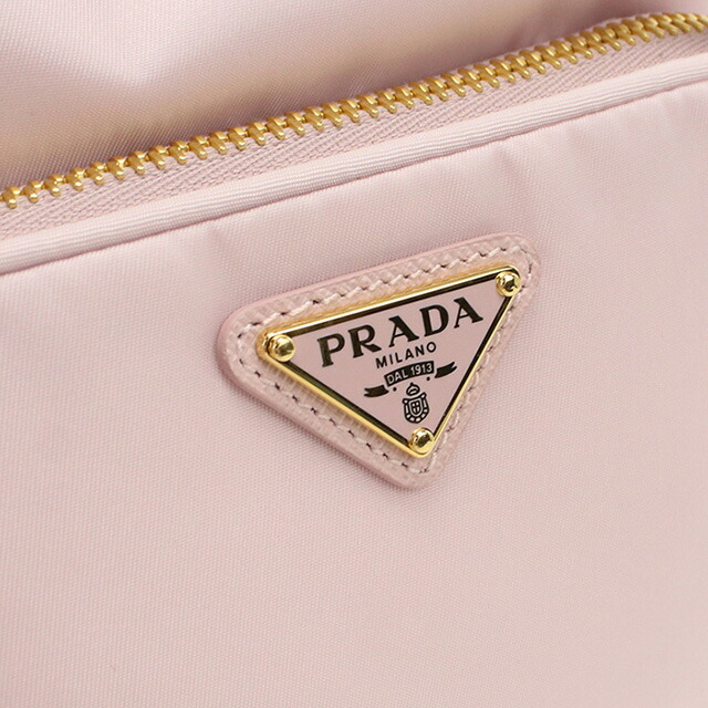 プラダ ハンドバッグ レディース ブランド PRADA 1BH038 ピンク バッグ 軽量 小さめ 手提げ 高級 おしゃれ プレゼント 女性 実用的 かわいい