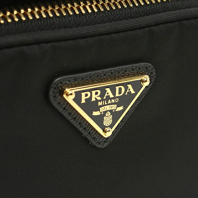 プラダ ハンドバッグ レディース ブランド PRADA VELA 2WAY 1BH038 ブラック 軽量 小さめ 手提げ 高級 おしゃれ プレゼント 女性 実用的 かわいい