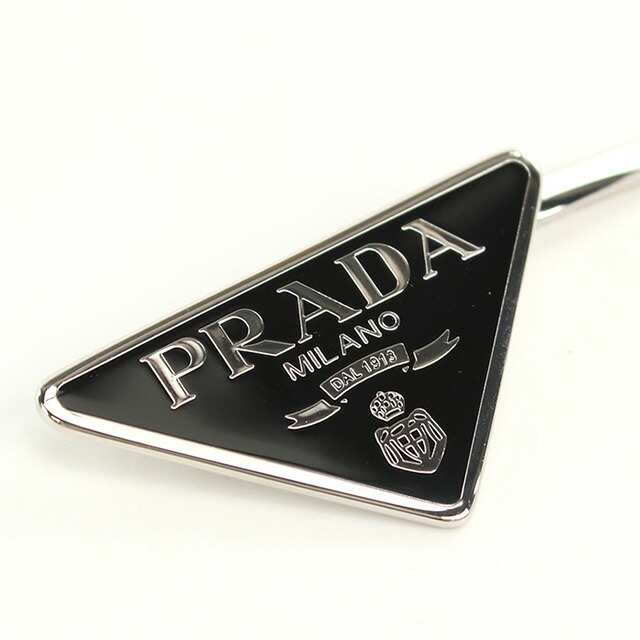 プラダ ヘアクリップ レディース ブランド PRADA 1IF051 ブラック ヘアアクセサリー
