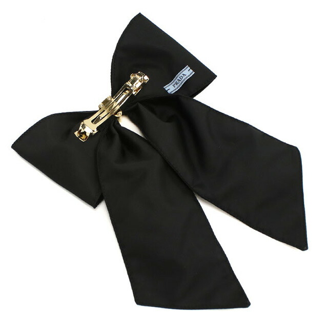 プラダ バレッタ レディース ブランド PRADA 1IF163 ブラック ヘアアクセサリー