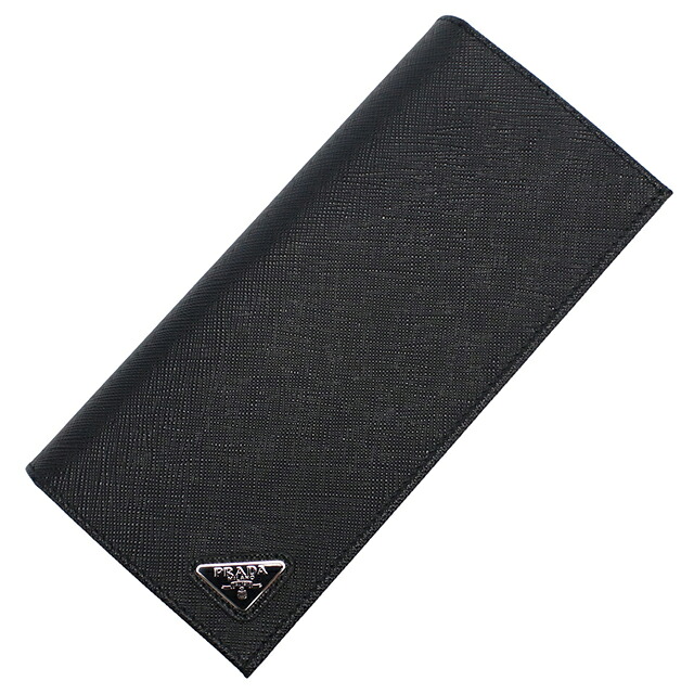 プラダ 長財布ニ折小銭入付き メンズ ブランド PRADA 2MV836 NERO