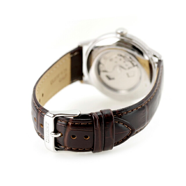 オリエント Classic Orient Bambino 自動巻き 腕時計 ブランド メンズ ORIENT CLASSIC RN-AC0032V アナログ パープル ダークブラウン おしゃれ 防水 プレゼント 男性 実用的