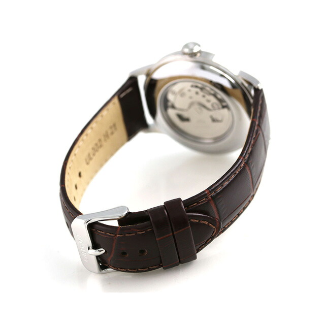オリエント クラシック 自動巻き RN-AP0002S 腕時計 メンズ シルバー ダークブラウン ORIENT CLASSIC ブランド おしゃれ 防水 プレゼント 男性 実用的