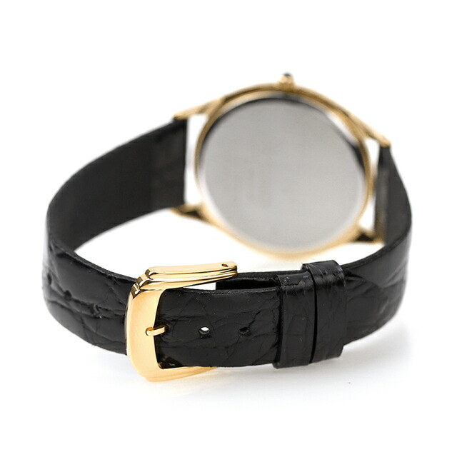 セイコー ドルチェ クオーツ メンズ SACM150 SEIKO DOLCE＆EXCELINE 腕時計 ゴールド ブラック レザーベルト 時計 高級 ブランド おしゃれ 防水 プレゼント 男性 実用的