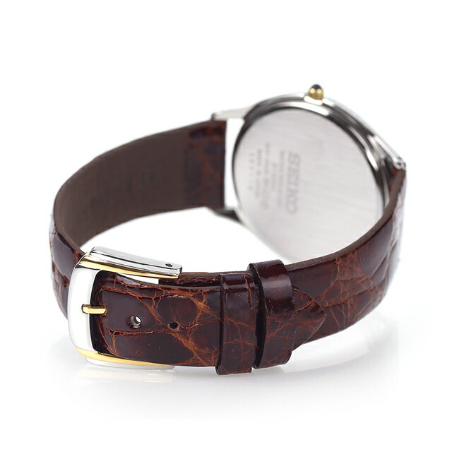 セイコー ドルチェ＆エクセリーヌ クオーツ SACM152 腕時計 メンズ マザーオブパール ブラウン SEIKO DOLCE＆EXCELINE 高級 ブランド おしゃれ 防水 プレゼント 男性 実用的