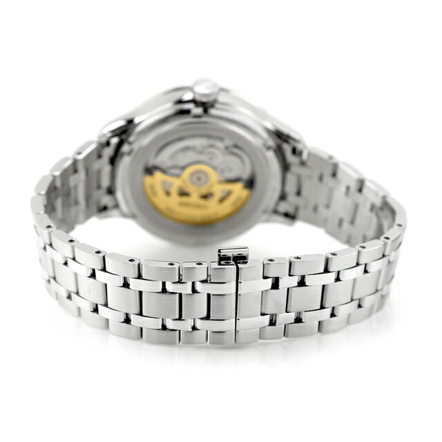 セイコー プレザージュ ジャパニーズガーデン 自動巻き 腕時計 ブランド メンズ オープンハート SEIKO PRESAGE SARY261 ピンク 日本製 高級 おしゃれ 防水 プレゼント 男性 実用的