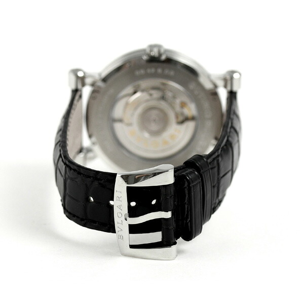 ブルガリ 時計 BVLGARI ソティリオ 42mm 自動巻き SB42BSLDR 腕時計 ブラック 高級 ブランド おしゃれ 防水 プレゼント 男性 実用的
