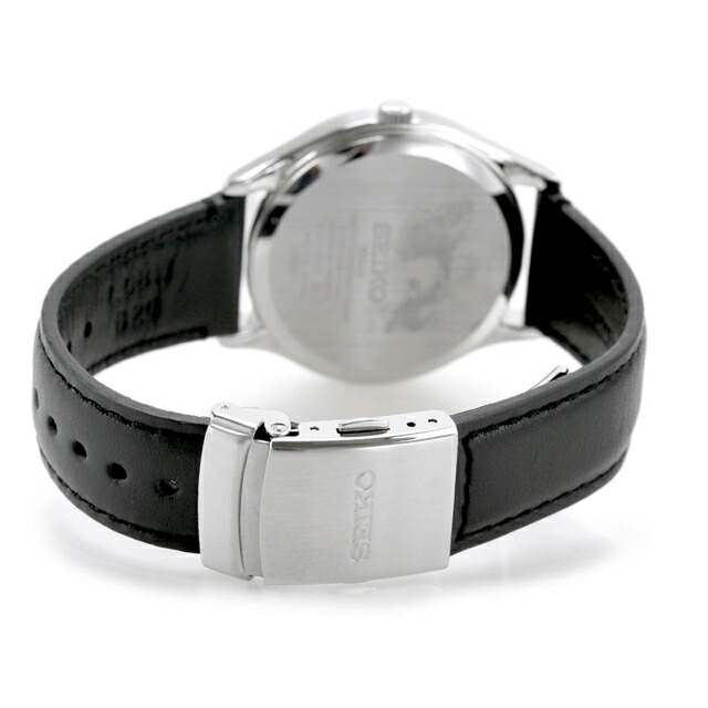 セイコーセレクション アラビア Sシリーズ ソーラー 腕時計 メンズ 見やすい 数字だけ 数字大きい SEIKO SELECTION SBPX157 アナログ 全面ルミブライド ブラック 黒 日本製 ブランド おしゃれ 防水 プレゼント 男性 実用的