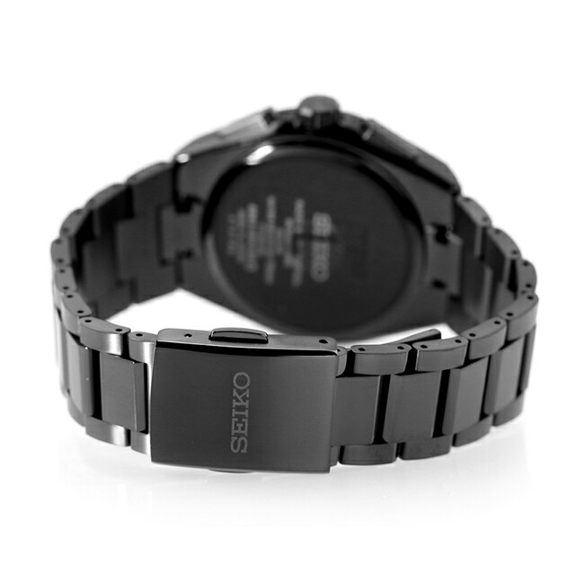 セイコー アストロン NEXTER ワールドタイム 電波ソーラー 腕時計 メンズ チタン SEIKO ASTRON SBXY087 アナログ オールブラック 黒 日本製 高級 ブランド おしゃれ 防水 文字盤 大きい プレゼント 男性 実用的