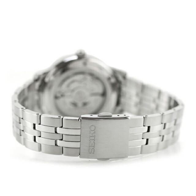 セイコーセレクション Sシリーズ メカニカル 自動巻き 腕時計 ブランド メンズ SEIKO SELECTION SCVE059 アナログ シルバー 日本製 おしゃれ 防水 プレゼント 男性 実用的