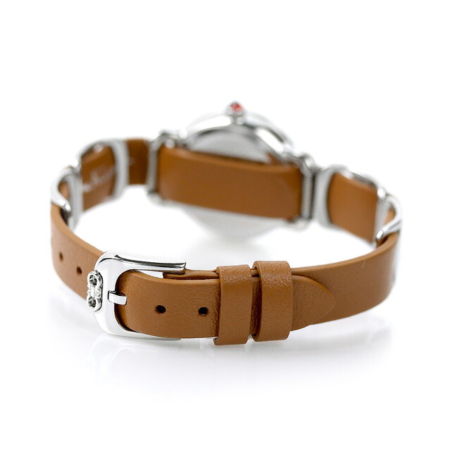 サルヴァトーレ フェラガモ バリナ クオーツ 腕時計 レディース 革ベルト Salvatore Ferragamo SFHT01222 アナログ ホワイト ライトブラウン 白 スイス製 高級 ブランド おしゃれ 防水 軽い 華奢 かわいい プレゼント 女性 実用的