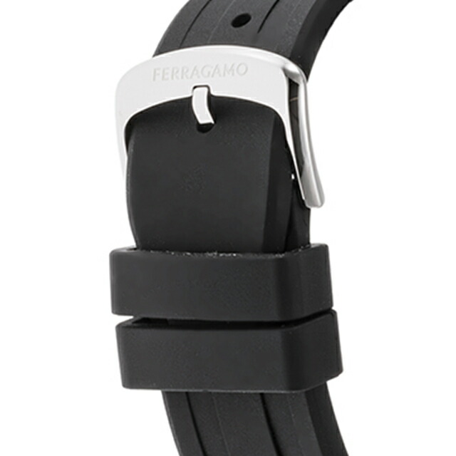 サルヴァトーレ フェラガモ TONNEAU GENT クオーツ 腕時計 メンズ クロノグラフ Salvatore Ferragamo SFUV00322 アナログ ブラック 黒 スイス製 高級 ブランド おしゃれ 防水 プレゼント 男性 実用的