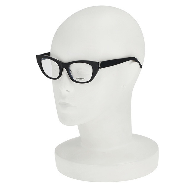 サンローラン 眼鏡 レディース ブランド SAINT LAURENT SL M80 ブラック