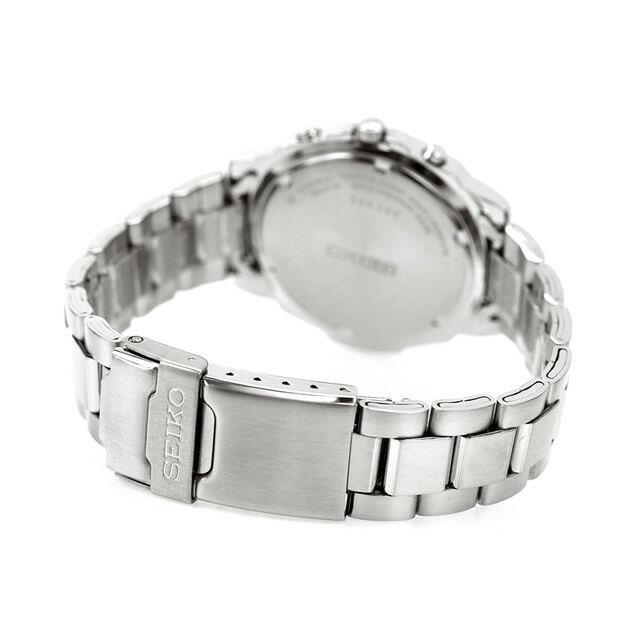 セイコー 海外モデル 逆輸入 クオーツ SND191P1 クロノグラフ ブラック 腕時計 時計 逆 輸入 海外セイコー ブランド おしゃれ 防水 プレゼント 男性 実用的