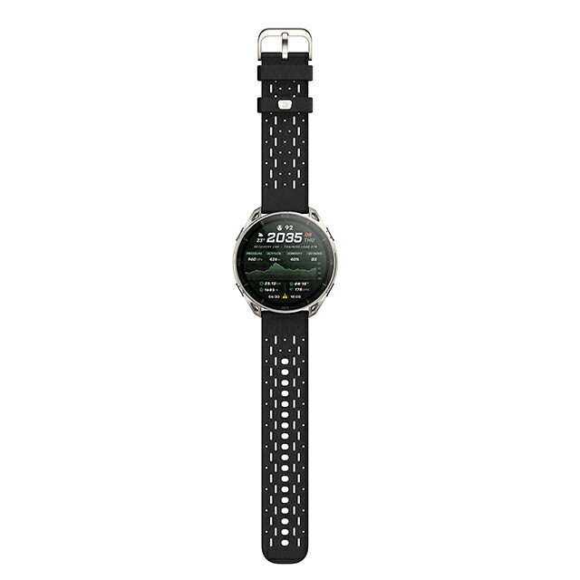 アマズフィット チーター 2 ウルトラ Cheetah 2 Ultra スマートウォッチ ブランド チタン Bluetooth 替えベルト Amazfit SP170084-C245 デジタル ブラック 黒