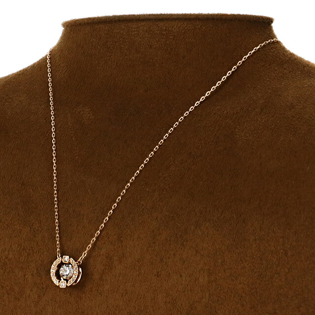 スワロフスキー ネックレス レディース ブランド SWAROVSKI Una ペンダント スワロフスキー 5272364 ローズゴールド アクセサリー