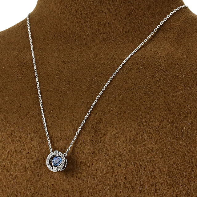 スワロフスキー ネックレス レディース ブランド SWAROVSKI Una ペンダント スワロフスキー 5279425 シルバー ブルー アクセサリー