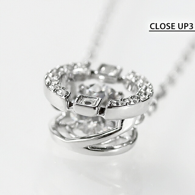 スワロフスキー ネックレス レディース ブランド SWAROVSKI Una ペンダント スワロフスキー 5286137 シルバー アクセサリー