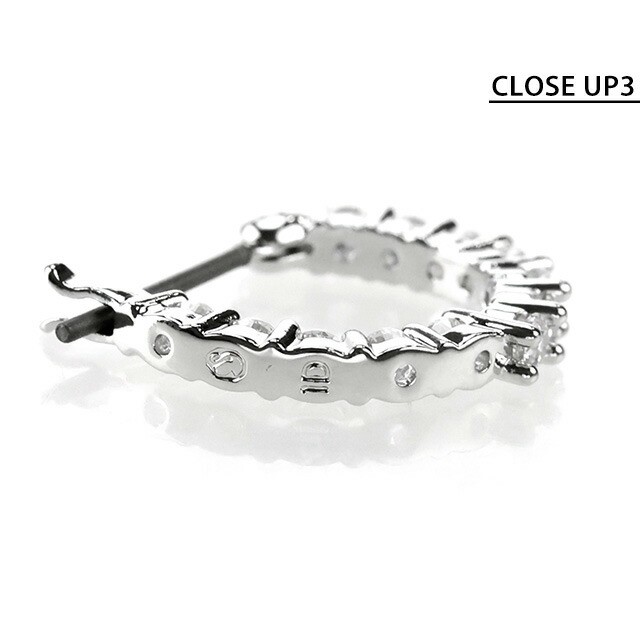 スワロフスキー ピアス レディース ブランド SWAROVSKI Matrix Vittore フープ スワロフスキー 両耳用 5562126 シルバー アクセサリー