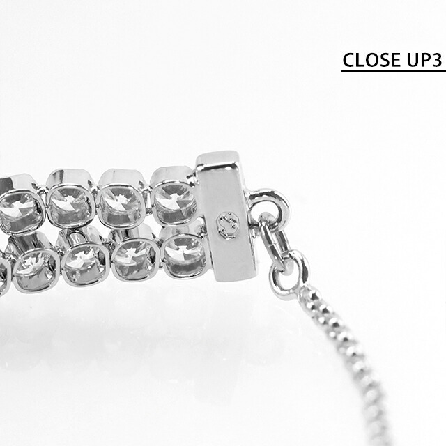 スワロフスキー ブレスレット レディース ブランド SWAROVSKI Matrix スワロフスキー 5678252 シルバー アクセサリー