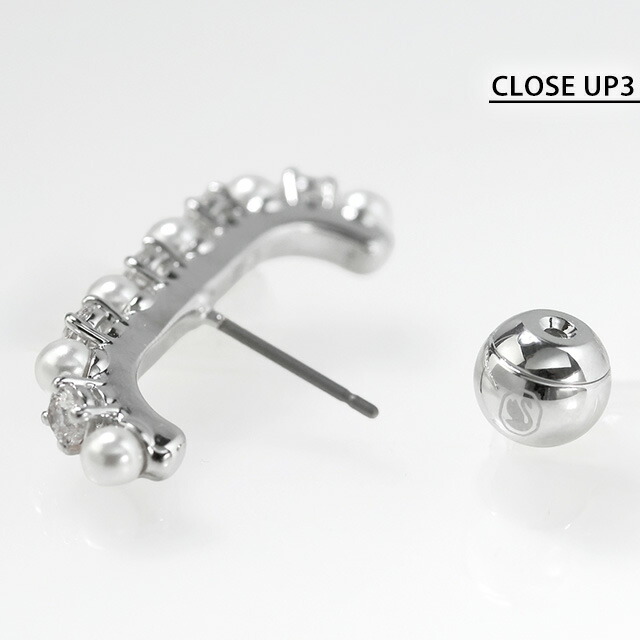 スワロフスキー ピアス レディース ブランド SWAROVSKI Matrix イヤーカフ 3点セット スタッド スワロフスキー 両耳用 5691715 シルバー アクセサリー