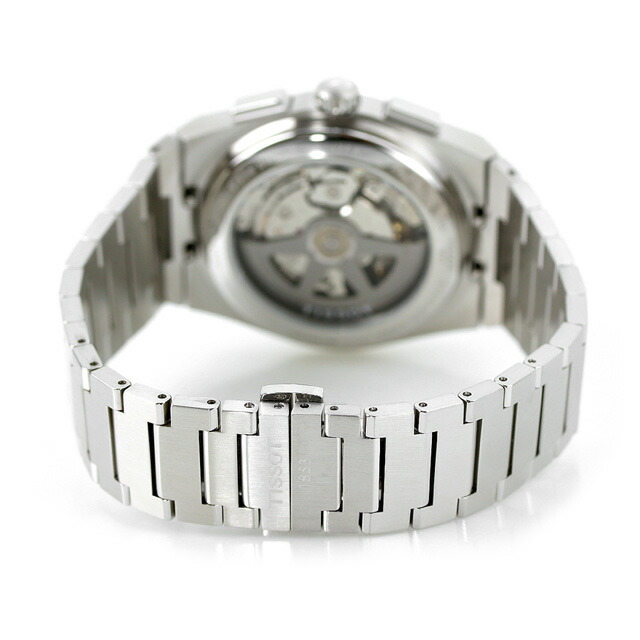ティソ T-クラシック ピーアールエックス 自動巻き 腕時計 メンズ クロノグラフ TISSOT T1374271104100 アナログ ブルー スイス製 ブランド おしゃれ 防水 プレゼント 男性 実用的