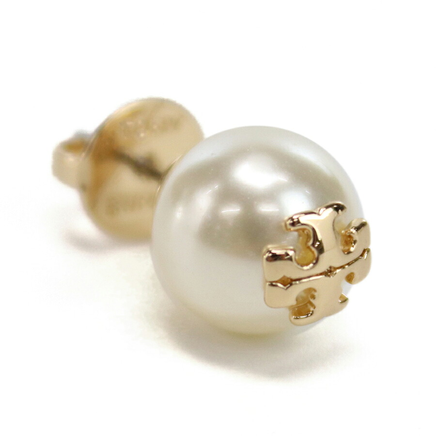 トリーバーチ ピアス レディース Tory Burch KIRA PEARL STUD EARRING 11165514 ホワイト アクセサリー ジュエリー ブランド 高級 おしゃれ プレゼント 女性 実用的 かわいい