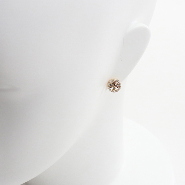 トリーバーチ ピアス レディース TORY BURCH MILLER PAVE 53422 GOLD/CRYSTAL アクセサリー ジュエリー ブランド 高級 おしゃれ プレゼント 女性 実用的 かわいい