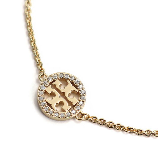 トリーバーチ ブレスレット レディース ブランド TORY BURCH MILLER PAVE 80997 TORY GOLD-CRYSTAL ゴールド系 アクセサリー